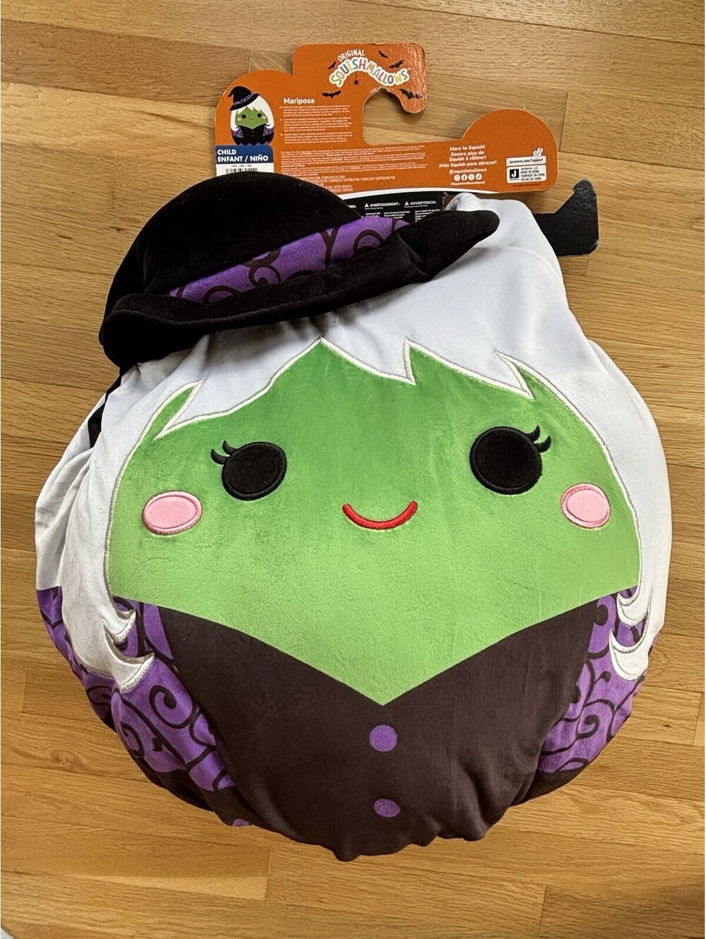 Squishmallows Mariposa Witch Child Halloween Costume Target Exclusive One Size